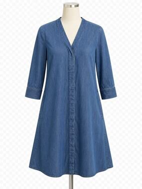 cos blue wool dress Cos Lightweight Merino-Wool Turtleneck Dress - Blue